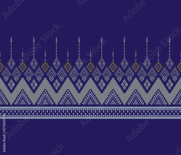 Fototapeta geometric ethnic pattern vector design