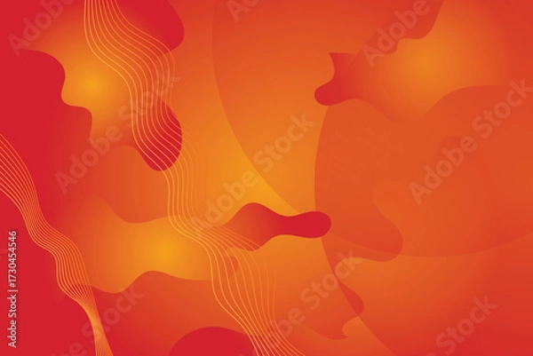 Obraz Vibrant abstract gradient with flowing organic shapes and textures