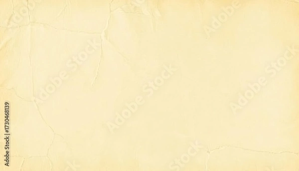 Fototapeta Creamy, aged paper texture with subtle yellowing and delicate creases,   old paper,  aged paper