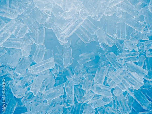 Fototapeta icecubes background,icecubes texture,icecubes wallpaper,ice helps to feel refreshed and cool water from the icecubes helps the water refresh your life and feel good.ice drinks for refreshment business