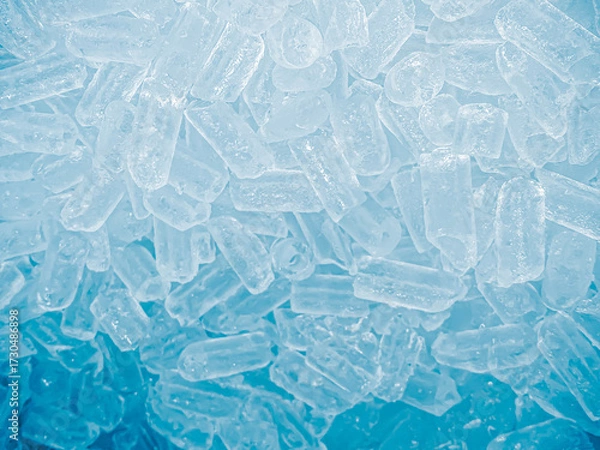 Fototapeta icecubes background,icecubes texture,icecubes wallpaper,ice helps to feel refreshed and cool water from the icecubes helps the water refresh your life and feel good.ice drinks for refreshment business