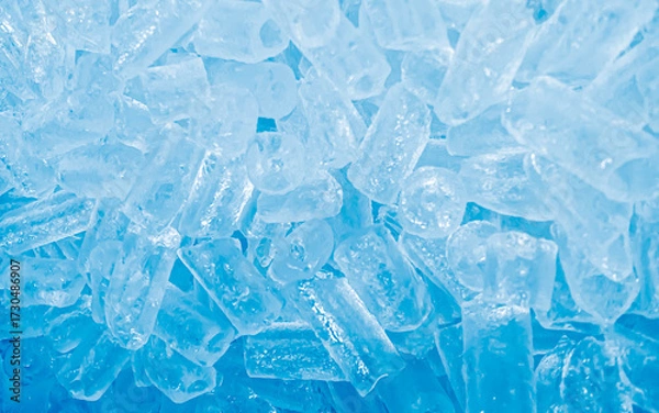 Fototapeta icecubes background,icecubes texture,icecubes wallpaper,ice helps to feel refreshed and cool water from the icecubes helps the water refresh your life and feel good.ice drinks for refreshment business