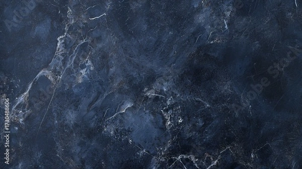 Fototapeta High-resolution marble texture with white veins, highlighting intricate patterns on each stone surface, perfect for interior design projects that need an elegant and rustic style.