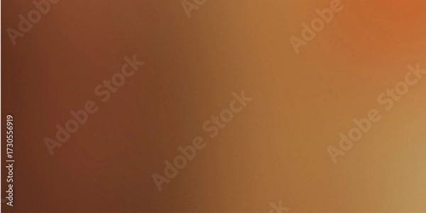 Fototapeta Warm Earth Tone Gradient with Soft Focus and Subtle Grain brown orange