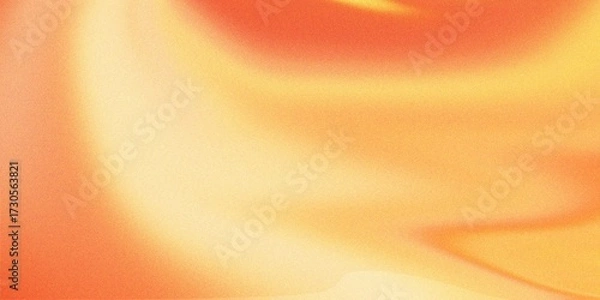 Fototapeta Warm Orange and Yellow Abstract Background with Soft Light Effects image photo