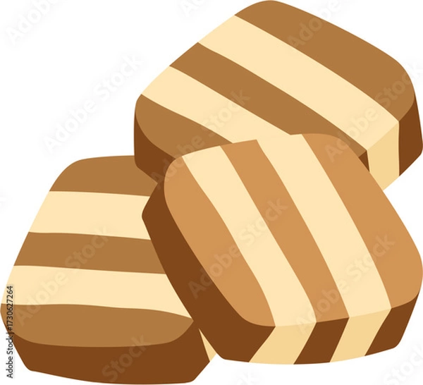 Obraz vector illustration of bread