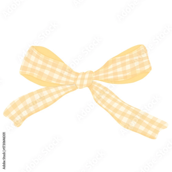 Obraz plaids bow, cute present decoration 