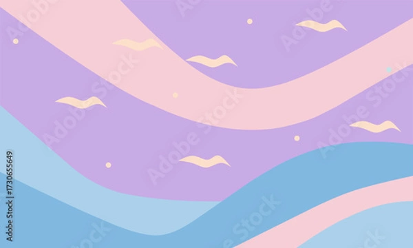 Obraz Pastel Color Abstract Background.