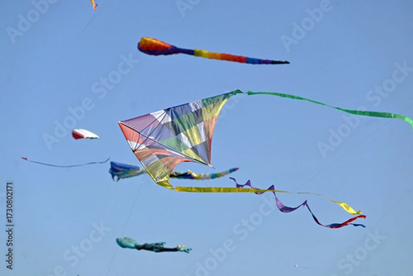 Obraz Drachenfest auf dem Tempelhofer Feld