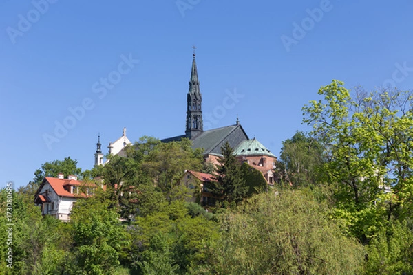 Obraz Katedra na wzgórzu