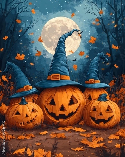 Obraz halloween pumpkin