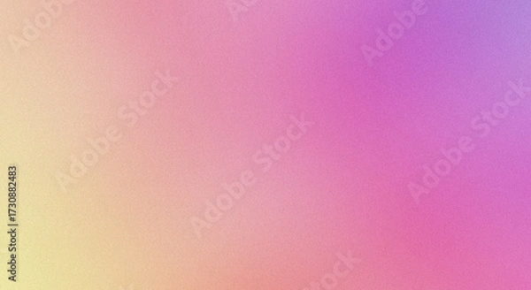 Fototapeta Soft Pastel Gradient Background with Pink Purple and Yellow Tones