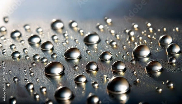 Obraz drops of water background, AI generated