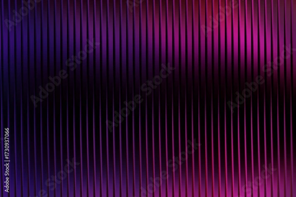 Fototapeta Illustration of a mesmerizing display of vertical lines in shades of purple and pink, creating a captivating and visually striking abstract background with a modern and elegant feel