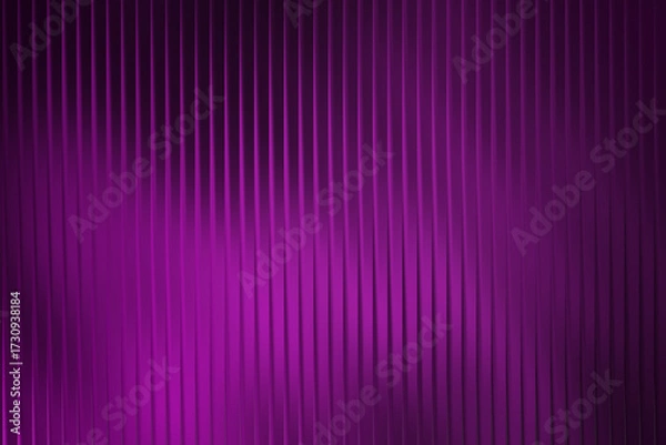 Fototapeta Illustration of a mesmerizing closeup of a rich purple background showcasing a captivating pattern of vertical lines, creating a visually stunning and dynamic composition