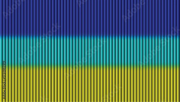 Fototapeta Vibrant, colorful stripes create a seamless rainbow pattern for a bright, decorative backdrop