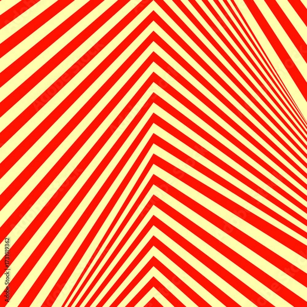 Fototapeta Lines pattern. Repeated stripes print. Linear background. Simple geometric motif. Striped image. Ethnic digital paper. Op art textile print. Trendy web design. Vector artwork.