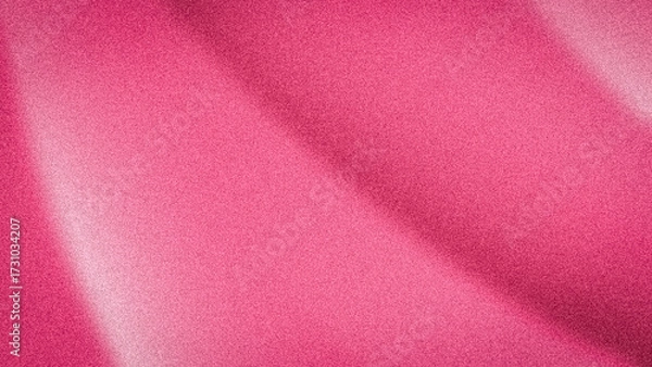 Fototapeta Abstract blurry and grainy 4K background with soft pastel gradients of bright pink and magenta. Perfect for vibrant, feminine designs