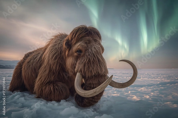 Fototapeta wooly mammoth 