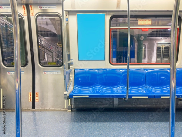 Obraz Empty Subway in New York