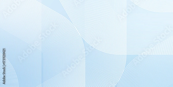 Obraz 繊細な線をあしらった現代的な雰囲気の抽象的な背景。ポスター、パンフレット、表紙、バナー、プレゼンテーションなどに最適な幾何学的ストライプアートデザイン