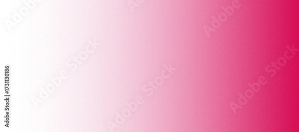 Obraz Abstract background featuring a seamless and soft gradient from a deep, rich magenta to a pure, clean white. This gentle color transition creates a modern and minimalist aesthetic