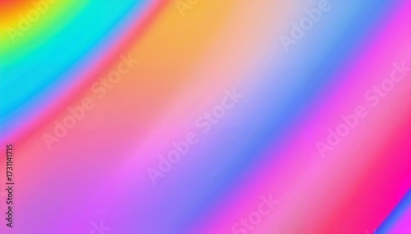 Fototapeta 明るく楽しい雰囲気のカラフル背景イラスト