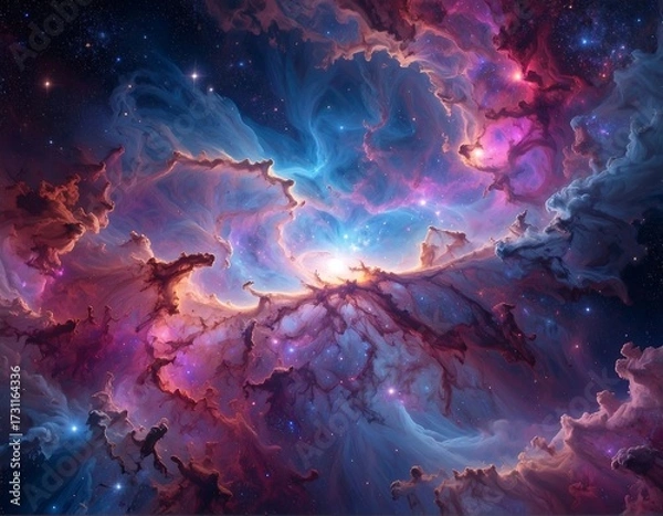 Obraz Cosmic Nebulae in Deep Space.