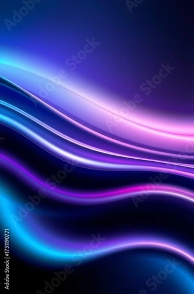 Obraz abstract blue wave background