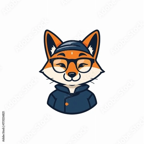 Obraz cute cat cartoon