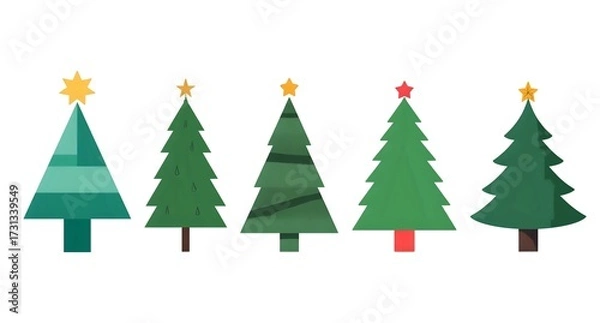 Obraz いろいろなツリー