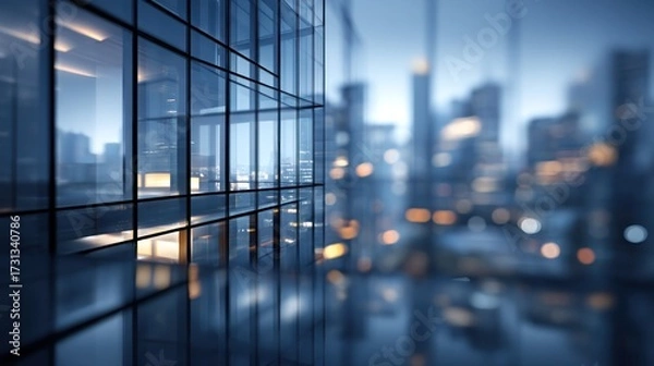 Obraz Modern building facade