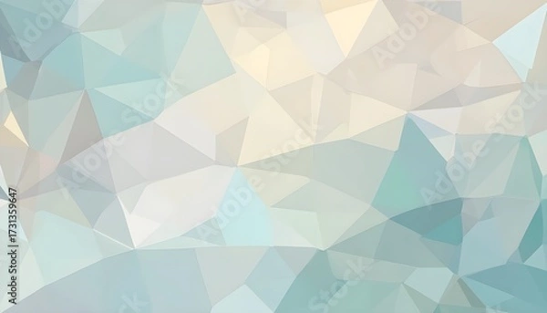 Fototapeta Abstract Geometric Polygon Background Wallpaper with Low Poly Triangle Shape Modern Design