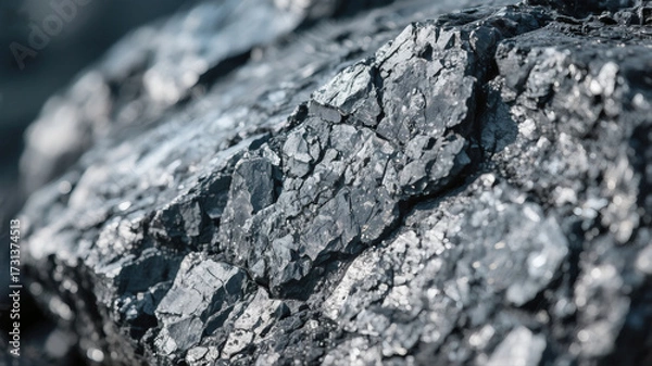 Obraz Coal close-up texture