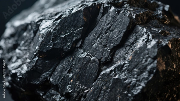 Obraz Coal close-up texture