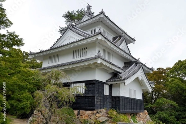 Fototapeta 吉田城 鉄櫓