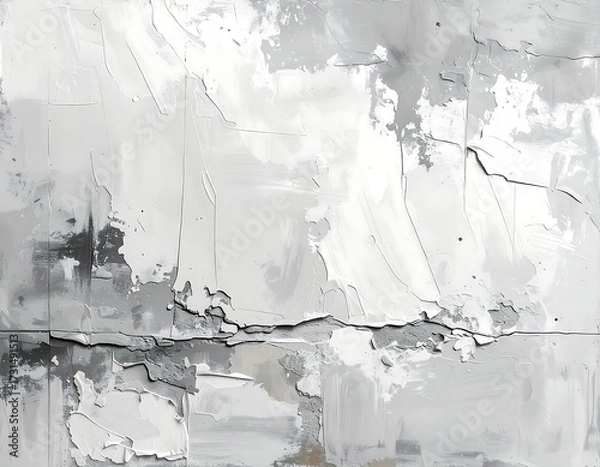 Obraz Abstract grayscale textured surface