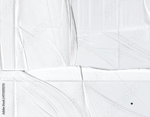 Obraz Abstract white paint texture