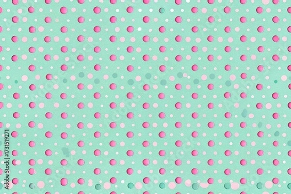 Fototapeta seamless polka dots pattern
