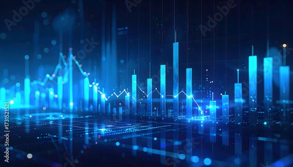 Fototapeta sound wave abstract background