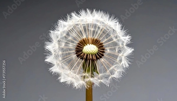 Fototapeta Close-up of a dandelion seed head (3)