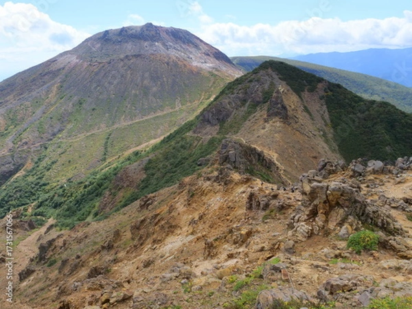 Obraz 那須朝日岳山頂付近から茶臼岳方面