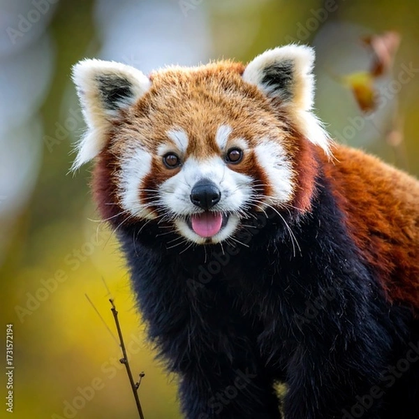 Obraz Red panda portrait
