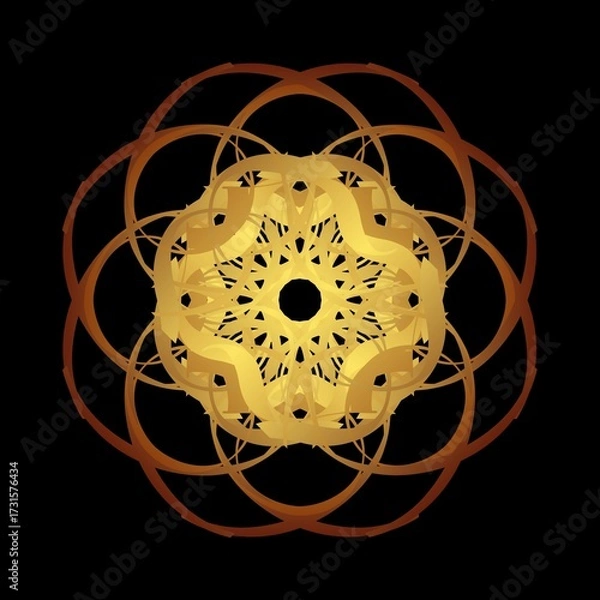 Obraz abstract mandala background