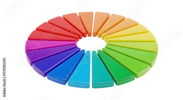 Obraz color swatch samples