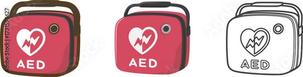 Obraz AED（自動体外式除細動器）本体