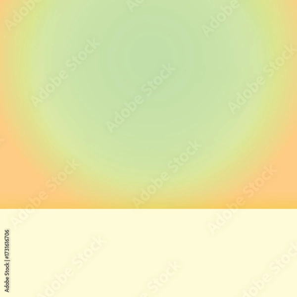 Fototapeta Peach Gradient Background for Product Display