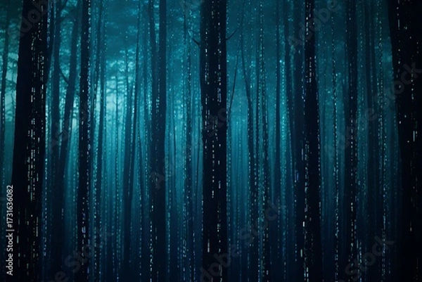 Obraz abstract blue background