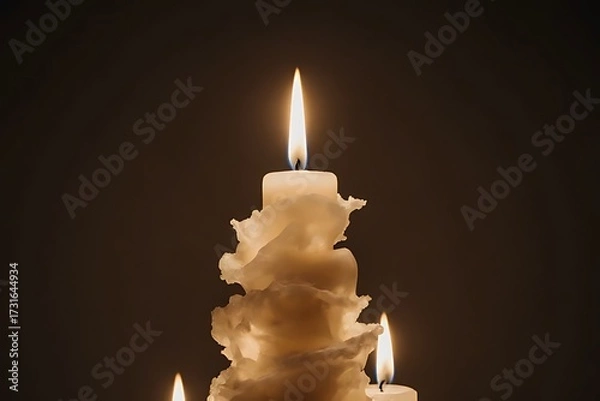 Obraz candle in the dark