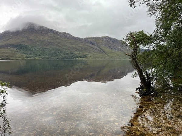 Obraz  Majestueuses montagnes des Torridon Hills
